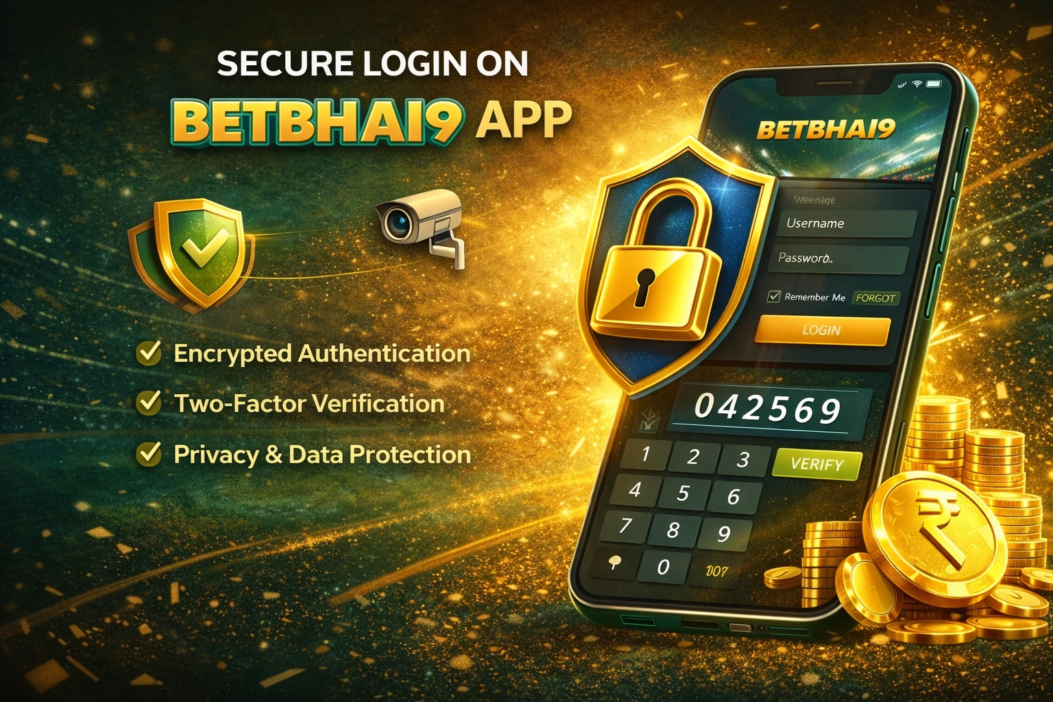 Betbhai9 App Features Banner