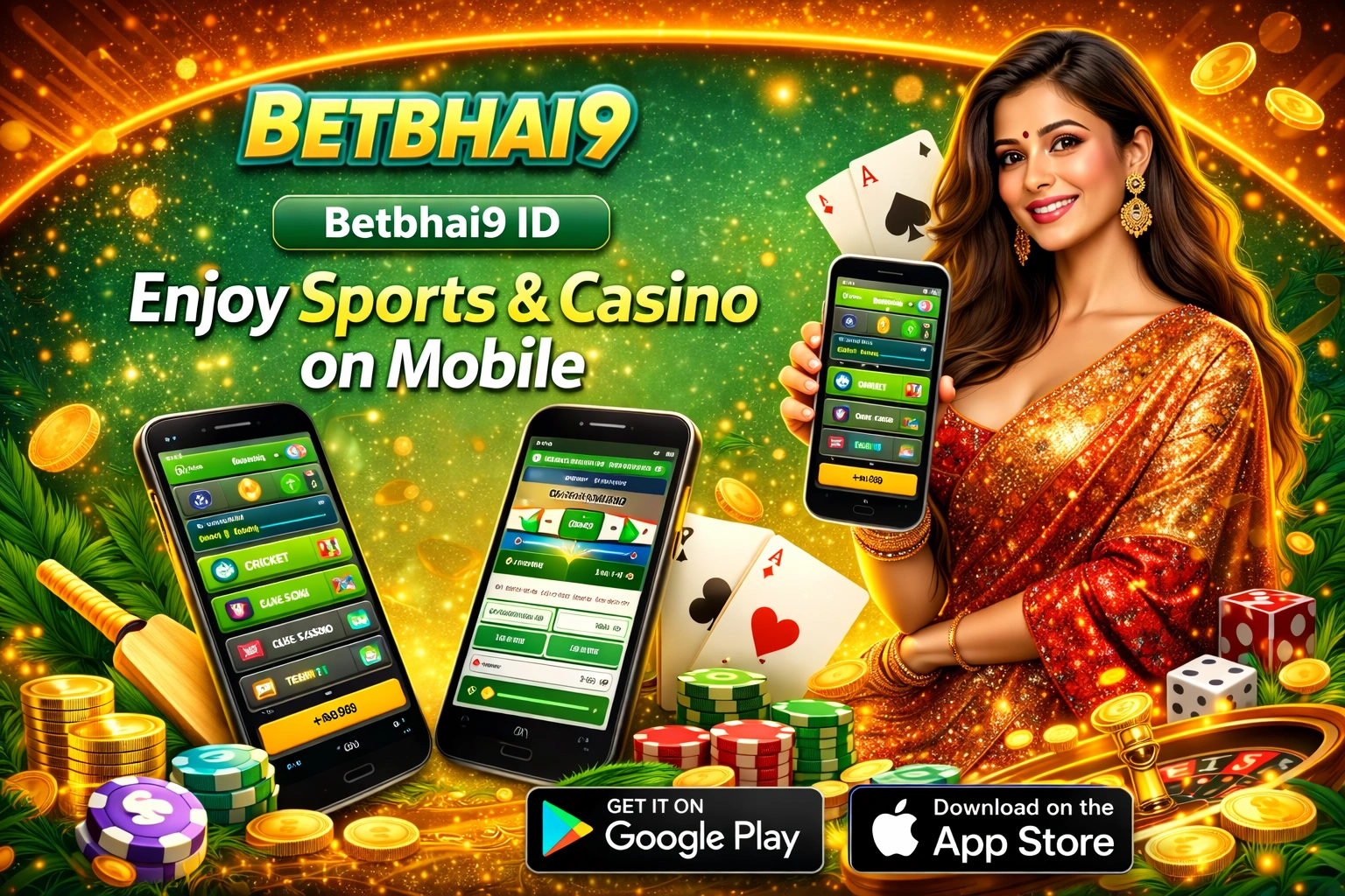Betbhai9 ID Mobile Access Banner